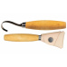 Morakniv Hook Knife 164 (S) Right + Leather Sheath řezbářský nůž