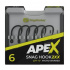 Ape-X Snag Hook 2XX Barbed size 6