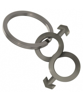 MTM Klíčenka pro zamilované - kluk + kluk