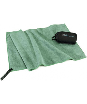 Cocoon cestovní ručník Microfiber Terry Towel Light L bamboo green