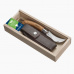 Houbařský nůž Opinel VRI N°08 Inox + pouzdro a dřevěná dárková krabička