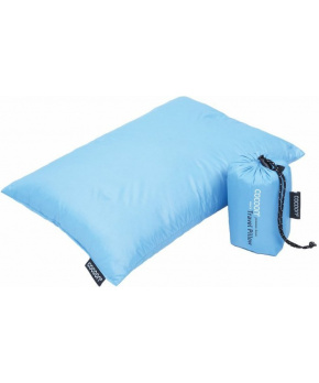 Cocoon péřový polštář Down Travel Pillow S light blue