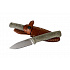 Nůž s pevnou čepelí LionSteel B35 CVG čepel ocel Sleipner, rukojeť canvas, pouzdro