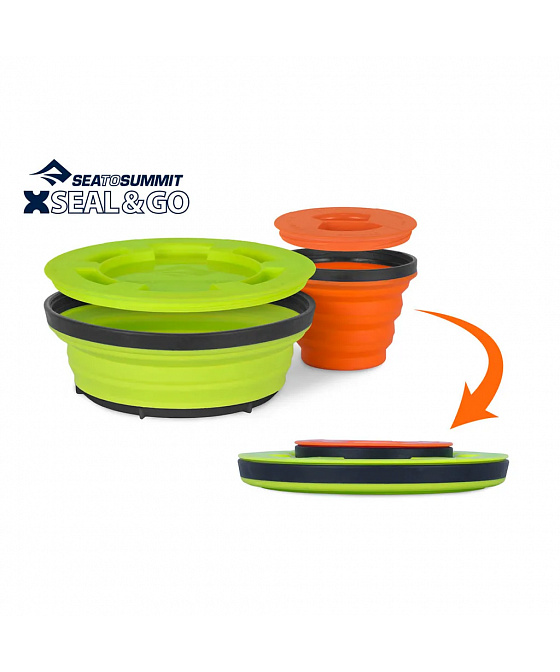 Nádobí Sea To Summit X-Seal & Go Small set