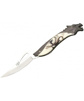 Joker zavírací nůž Zamak Dragon 90 mm motiv draka Joker zavírací nůž Zamak Dragon 90 mm motiv draka