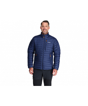 Rab Microlight Jacket deep ink (marmalade)/DIM Rab Microlight Jacket deep ink (marmalade)/DIM