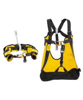 Petzl THALES hrudní pás a záchranný trojúhelník s ramenními popruhy Petzl THALES hrudní pás a záchranný trojúhelník s ramenními popruhy