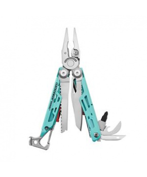 LEATHERMAN SIGNAL AQUA STAINLESS LEATHERMAN SIGNAL AQUA STAINLESS