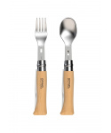 Set Opinel Picnic+ (lžíce, vidlička, ubrousek - bez nože)
