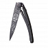 Kapesní nůž Deejo 1GC106 Tattoo Black 37g carbon Lion