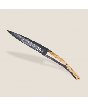Zavírací nůž Deejo DEE24H003 24H Le Mans Trio 390g olive wood limitovaná edice Zavírací nůž Deejo DEE24H003 24H Le Mans Trio 390g olive wood limitovaná edice