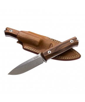 Nůž s pevnou čepelí LionSteel B40 ST čepelí ocel Sleipner,rukojeť dřevo santos,pouzdro Nůž s pevnou čepelí LionSteel B40 ST čepelí ocel Sleipner,rukojeť dřevo santos,pouzdro