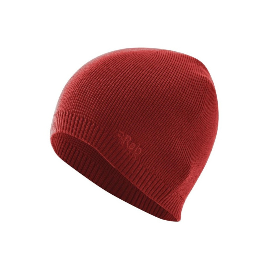 Rab Merino Beanie red clay/RC čepice