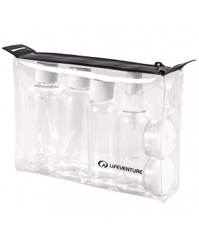 Sada toaletních lahviček do letadla Lifeventure Flight Bottle Set