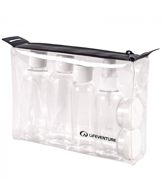 Sada toaletních lahviček do letadla Lifeventure Flight Bottle Set