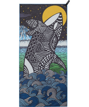 PackTowl PACKTOWL PERSONAL BODY Orca ručník 64x137cm potisk kosatka PackTowl PACKTOWL PERSONAL BODY Orca ručník 64x137cm potisk kosatka