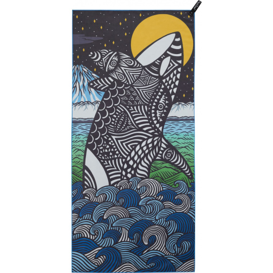 PackTowl PACKTOWL PERSONAL BODY Orca ručník 64x137cm potisk kosatka