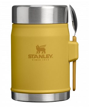 STANLEY Termoska jídelní se lžící/vidličkou The Legendary Classic Food Jar 400 ml/14oz Dijon