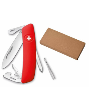 Swiza kapesní nůž D04 Standard red dárkové balení