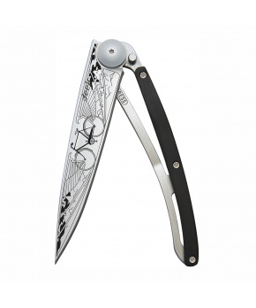 Kapesní nůž Deejo 1CB032 Tattoo 37g ebony wood Bicycle