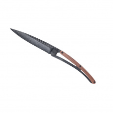 Deejo 1GB102 Black tattoo 37g, coralwood, Feather