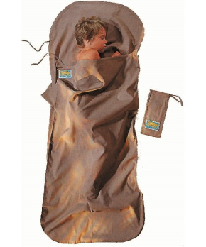 Cocoon dětská spacáková přikrývka Kid Sack khaki bavlna Cocoon dětská spacáková přikrývka Kid Sack khaki bavlna