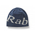 Rab Logo Beanie tempest blue/light zinc/TLZ čepice
