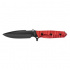 Maraudeur Survival Knife G10 Red Handle / Serrated Blade + Kydex Sheath