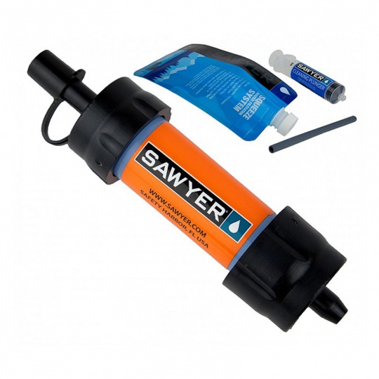 Vodní cestovní filtr Sawyer SP128 Mini Filter Orange