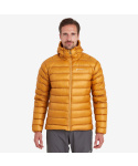 Montane ALPINE 850 LITE HOODIE-FLAME ORANGE-L pánská bunda žlutooranžová