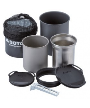 Nádobí Soto Thermostack + Cook Set Combo Nádobí Soto Thermostack + Cook Set Combo