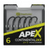 Ape-X Continental 2XX Barbed size 6