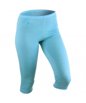 Duras Iva dámské leginy tříčtvrteční merino světle modré Duras Iva dámské leginy tříčtvrteční merino světle modré