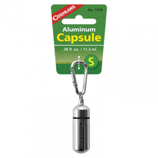 Coghlan´s pouzdro Aluminium Capsule Small Silver