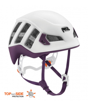 Petzl METEORA fialová dámská horolezecká přilba