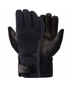 Montane FEM DUALITY GLOVE-BLACK-S dámské rukavice černé Montane FEM DUALITY GLOVE-BLACK-S dámské rukavice černé