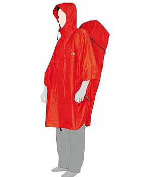 Pončo Tatonka CAPE S red Pončo Tatonka CAPE S red