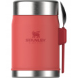 STANLEY Termoska jídelní 400 ml se lžící/vidličkou Hot Coral