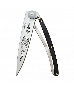 Kapesní nůž Deejo 1CB067 Tattoo 37g ebony wood Zen
