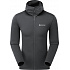 Montane PROTIUM HOODIE-MIDNIGHT GREY-M pánská mikina tmavě šedá