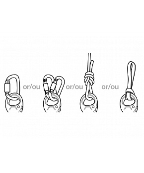 Petzl Kladka Petzl Spin L1 barva Černá Petzl Kladka Petzl Spin L1 barva Černá