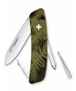Swiza kapesní nůž D02 Standard Camo Silva olive