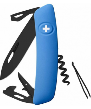 Swiza kapesní nůž D03 Allblack Standard blue