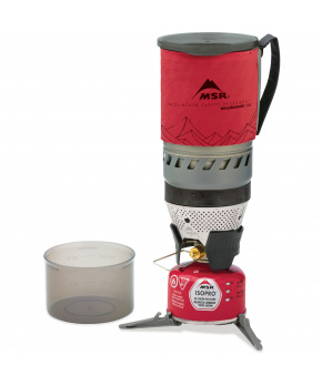 MSR WINDBURNER 1,0 l Personal Stove System plynový vařič (červený hrnec) MSR WINDBURNER 1,0 l Personal Stove System plynový vařič (červený hrnec)