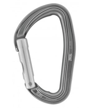 Petzl DJINN karabina šedá - rovný zámek