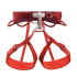Petzl ADJAMA S DARK RED pánský sedací úvazek tmavě červený