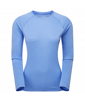 Montane Triko s dlouhým rukávem Montane Womens Dart Long Sleeve T-Shirt barva Cornflower velikost UK12/M