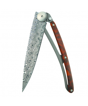 Kapesní nůž Deejo 1DB008 37g damascus snakewood