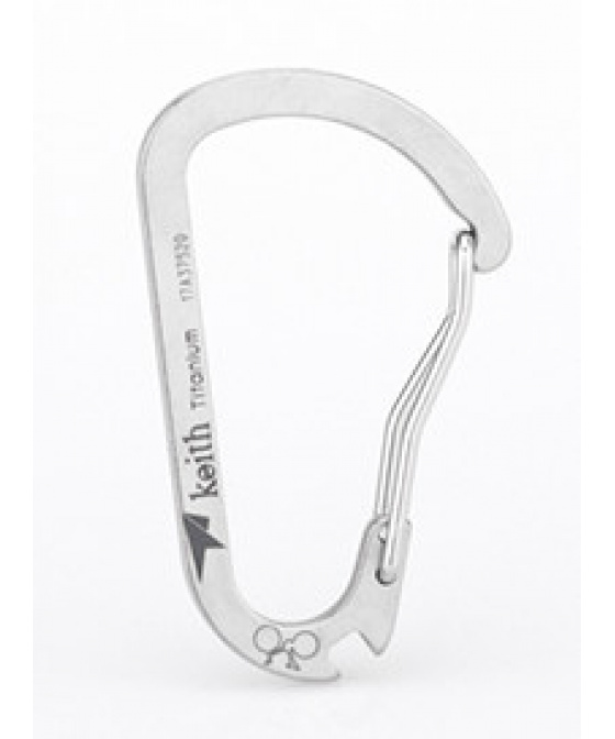 Titanová karabina Keith 60 mm