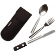 Ferrino - Posate inox con Astuccio